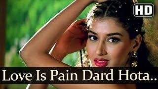 Love Is Pain Dard Hota  Sunil Shetty  Sonali Bendre  Takkar  Bollywood Songs  Alisha Chinoy [upl. by Elden]