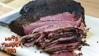 Easy Homemade Pastrami Recipe  White Thunder BBQ [upl. by Grigson]