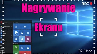 Nagrywanie ekranu Windows 10 [upl. by Kirbee]