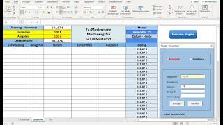 Excel Kassenbuch  2021 [upl. by Saree]