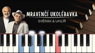 Mravenčí ukolébavka  Uhlíř  Svěrák MIDI  noty pro klavír [upl. by Egon]