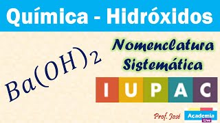 Hidróxido de Bario  Nomenclatura sistemática o IUPAC y formulación [upl. by Atteirneh]