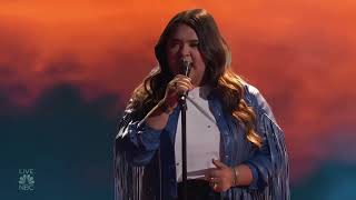 Americas Got Talent 2022 Kristen Cruz Semi Finals Week 5 Full Performance amp Intro [upl. by Ardnassela]