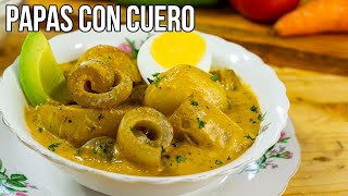 PAPAS CON CUERO [upl. by Netsirc400]