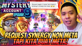 MYSTERY ACCOUNT EPISODE 9  HERO LEGEND B3 PAKE EGGIE 1  EMANGNYA BISA  MAGIC CHESS COMBO [upl. by Kendrah]