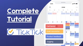 How To Use TickTick App  My Favourite Productivity App [upl. by Aretina]