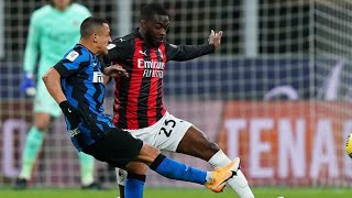 Fikayo Tomori Debut AC Milan vs Inter [upl. by Falzetta448]