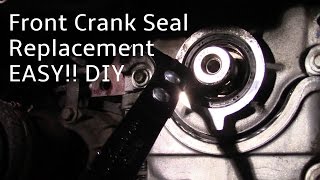 How To Replace a Front crankshaft Oil Seal [upl. by Socrates]