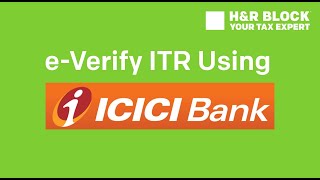 How to eVerify ITR Using ICICI Net Banking [upl. by Attela]