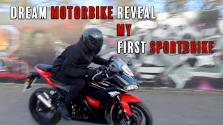 My VERY FIRST Motorbike Reveal 2022 Yamasaki YM50RE [upl. by Lazarus]