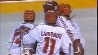 Canada Cup 1987 Second Game Goals Canada vs USSR [upl. by Janetta]