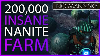 200K Nanites PER HOUR Runaway Mould Nanite Farm Guide  Step By Step No Mans Sky Farming Guide NMS [upl. by Kalikow8]