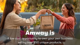 What is Amway Start Selling HealthConscious Products From Your Home  Amway [upl. by Sanborn]