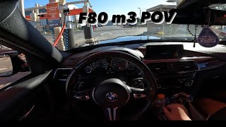 F80 M3 POV [upl. by Einniw]