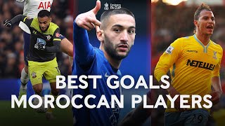 Ziyech Boufal amp Chamakh  Best Goals By Moroccan Players  Emirates FA Cup [upl. by Uok98]