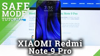 How to Enter Safe Mode in XIAOMI Redmi Note 9 Pro – Disable Thirdparty Apps [upl. by Naquin]