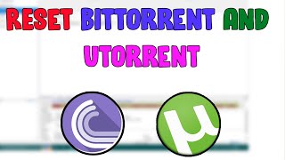 How to Reset Bittorrent and Utorrent to its Default Settings  UPDATED [upl. by Craner]