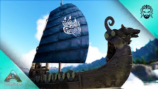 Sailing The Seas On My New Viking Ship  ARK Fjordur E10 [upl. by Anifares216]