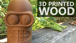 Filamentive WOOD PLA Review [upl. by Roger718]