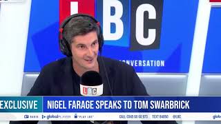 tom swarbrick interviews nigel farage [upl. by Eineeuq563]