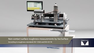 Noncontact surface Roughness Measurement XacSurface [upl. by Drolyag]