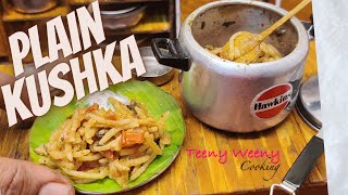 How to make Kuska in pressure cooker  Miniature plain biryani KUSKA  Teeny Weeny Cooking [upl. by Hurff936]