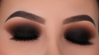 Classic Black Smokey Eyes Tutorial [upl. by Adnirol131]