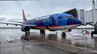 Sun Country Airlines Inaugural Flight to CLE 51724 [upl. by Yk]