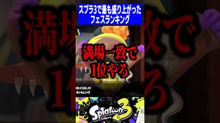 【2周年】スプラ3で最も盛り上がったフェスランキング【スプラトゥーン3】 [upl. by Edny]