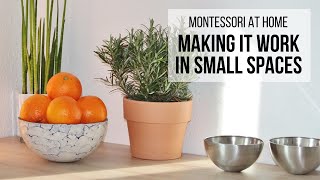 MONTESSORI AT HOME Making It Work in Small Spaces [upl. by Odnala957]