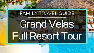 Grand Velas Riviera Nayarit  Full Resort Tour All Inclusive Luxury [upl. by Amyas505]