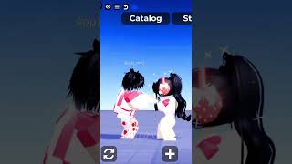 SECRET HANDSHAKE W Appplemm2  handshake cute roblox robloxedit friends emote [upl. by Ahsimac]