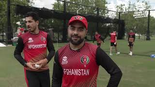 Rashid Khan reveals bowling secrets  T20WC 2022 [upl. by Inanaup]