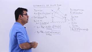 Bernoulli’s Equation Problem 2 [upl. by Ardie]