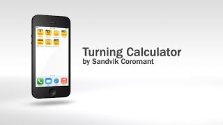 Sandvik Coromant Turning Calculator [upl. by Harriet]