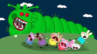 OH NO Zombies Appear in Peppa Pigs City  Peppa Pig Funny Animation [upl. by Etana]