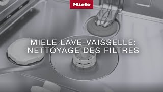 Miele Lavevaisselle Nettoyage des filtres [upl. by Htebesile]