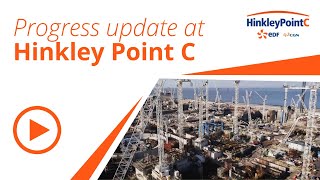 Latest footage shows the progress being made at Hinkley Point C  November 2020 [upl. by Horter]