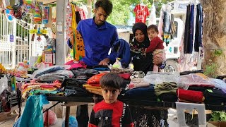 Nomadic Family Shops in Town Nomad life  IRAN [upl. by Notned]