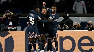 Paris SG 41 Club Brugge KV  Champions League  All goals and highlights  04122021 [upl. by Oisacin]