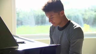 Jaafar Jacksons Stunning Piano Cover of Justin Biebers quotAs Long As You Love Mequot [upl. by Terag]