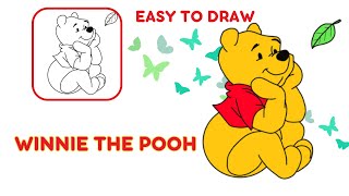 HOW TO DRAW WINNIE THE POOH [upl. by Nylrats]