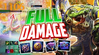 Smite FULL DAMAGE Sobek BUILD DOES BIG DAMAGE [upl. by Loar]