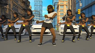 The Yanos Amapiano Dance Animation  TlatsoSon [upl. by Lomasi121]