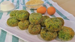 POLPETTE DI SPINACI FILANTI Ricetta Facile  FATTO IN CASA DA BENEDETTA [upl. by Deaner]