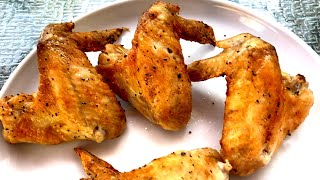 Air Fryer Chicken Wings Recipe  How To Cook Chicken Wings In The Air Fryer  Juicy With Crispy Skin [upl. by Nwahs]