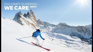 Dolomiti Superski  We Care About You EN [upl. by Fax]