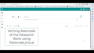 Writing Research Rationale and Significance of Study Just Got Cooler using Rationale AI [upl. by Ayr466]