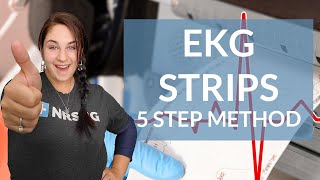 EKG like a BOSS Part 2  The 5 Step Method [upl. by Shepard408]