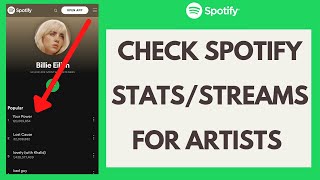 Spotify For Artists How To Check Spotify Stats Streams For Artists [upl. by Garceau]